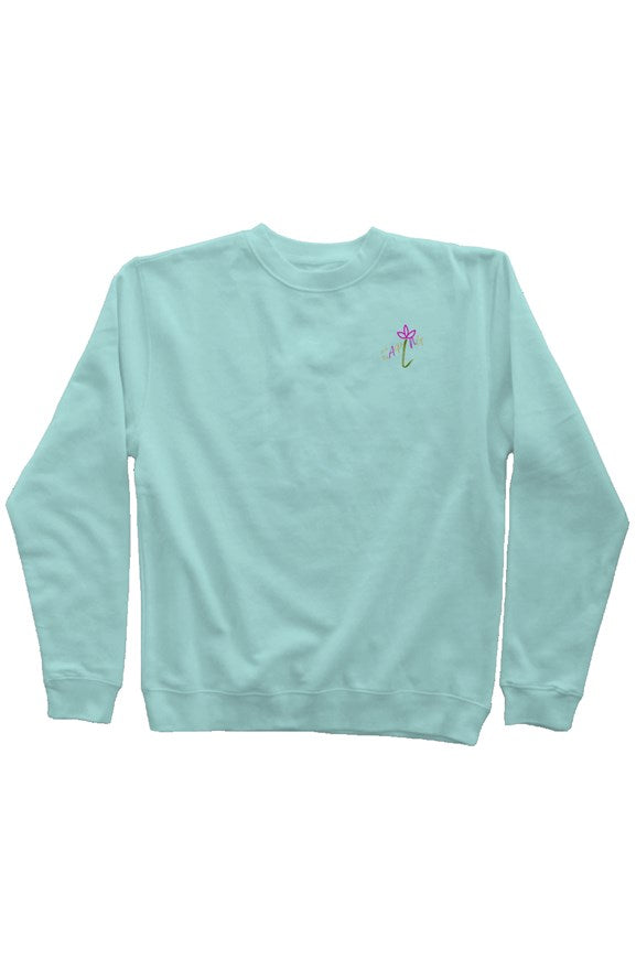 Independent Pigment Dyed Crew Neck SAPLNG Script
