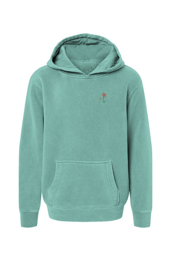 Youth Pigment-Dyed Hoodie SAPLNG Script