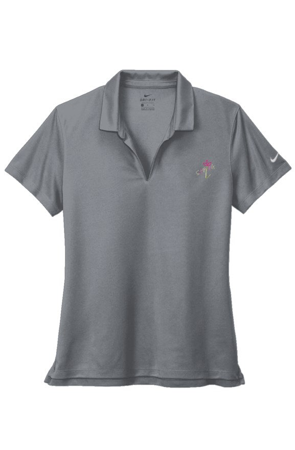 Nike Ladies Dri-FIT Micro Pique 2.0 Polo SAPLNG Script