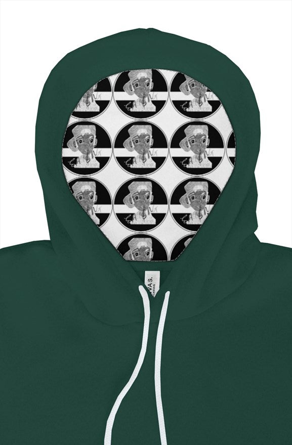 bella canvas pullover hoody "The Broski" with Icon Liner
