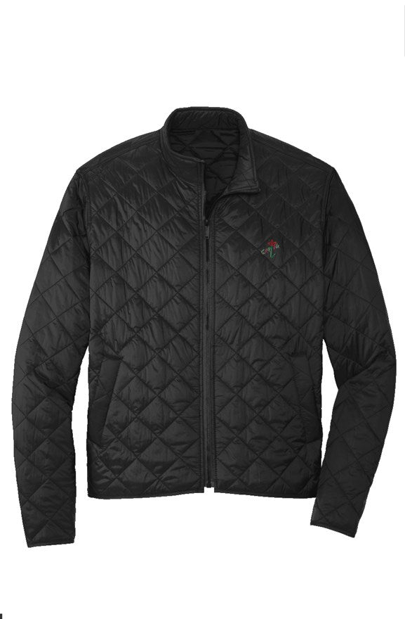 Quilted Full-Zip Jacket SAPLNG Script 