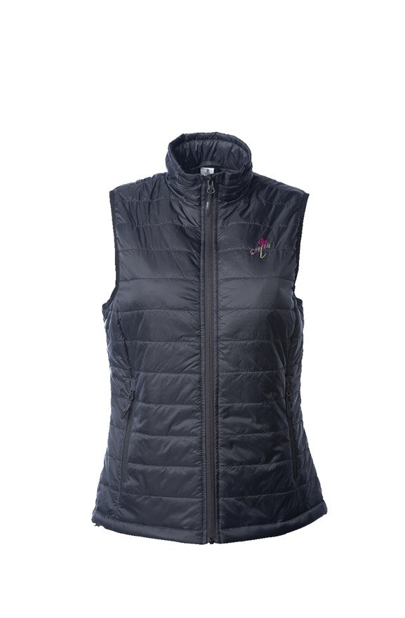 Womens Puffer Vest SAPLNG Script 