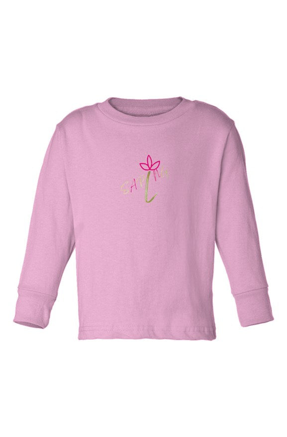 Kids Long Sleeve T-Shirt SAPLNG Script 