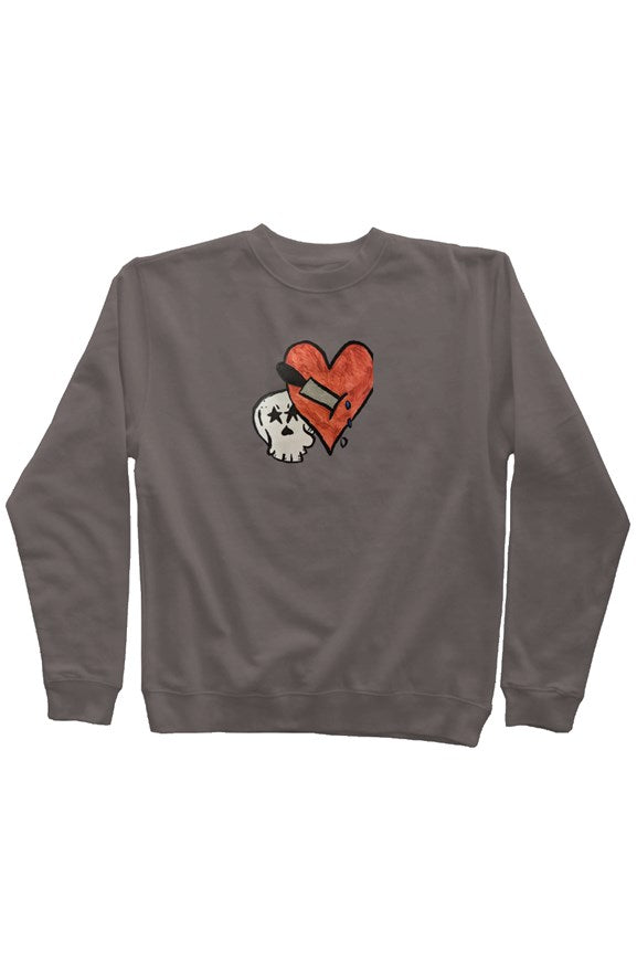 Independent Pigment Dyed Crew Neck Heartbreak SAPLNG