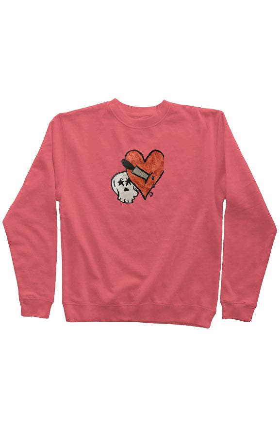 Independent Pigment Dyed Crew Neck Heartbreak SAPLNG