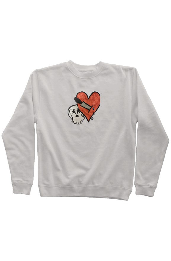 Independent Pigment Dyed Crew Neck Heartbreak SAPLNG