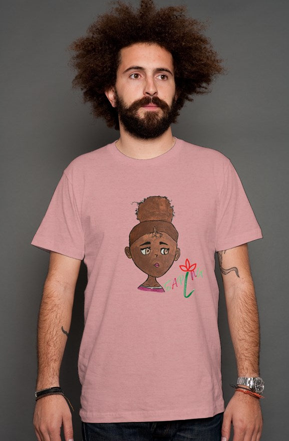 heather t shirt side eye girl
