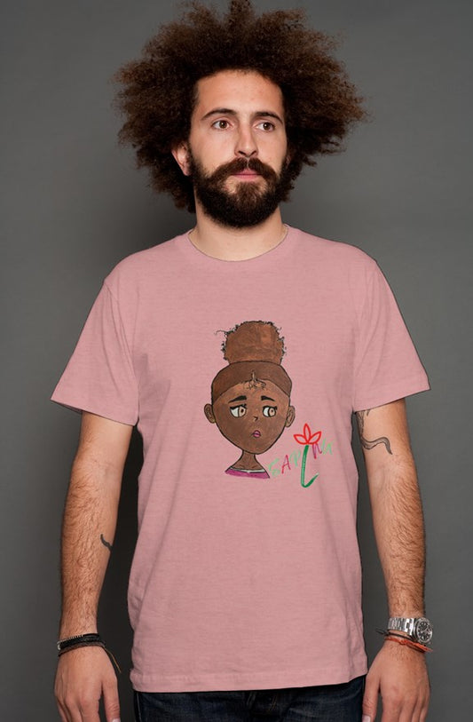 heather t shirt side eye girl
