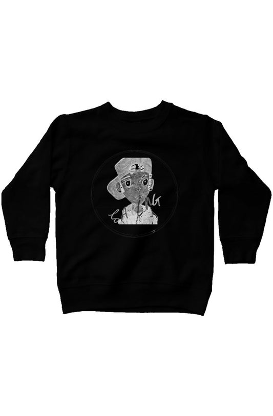 kids fleece sweatshirt SAPLNG Circle Logo