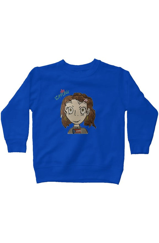 kids fleece sweatshirt PR Girl