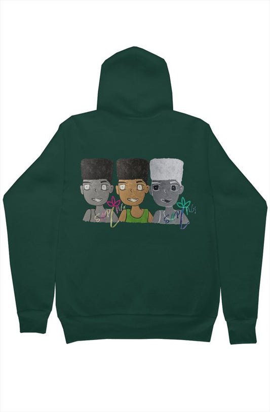 bella canvas pullover hoody "The Broski" with Icon Liner 