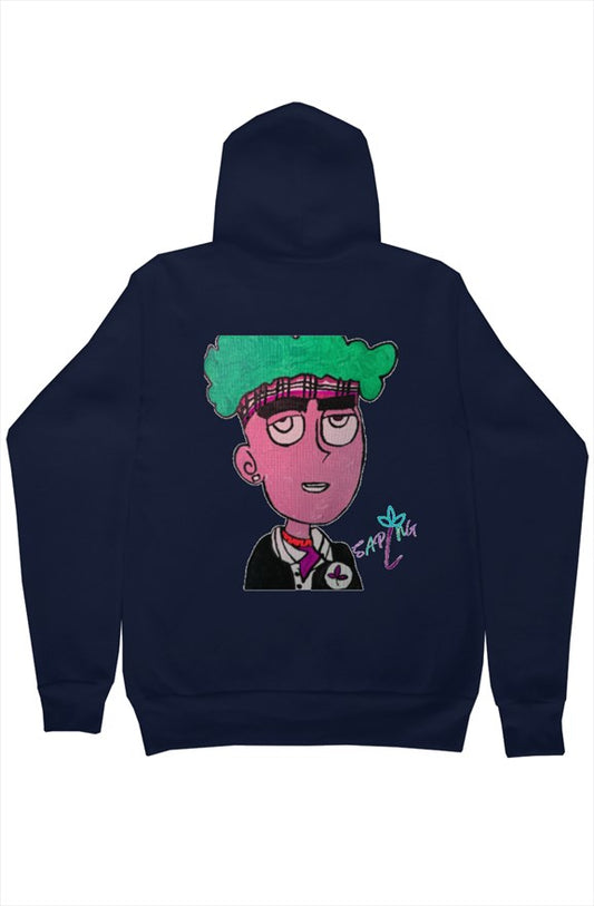 bella canvas pullover hoody &amp;quot;Drip Kid&amp;quot; Circle Icon