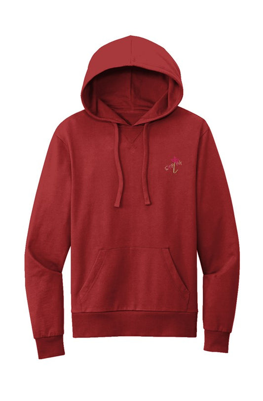 Organic French Terry Pullover Hoodie SAPLNG Logo