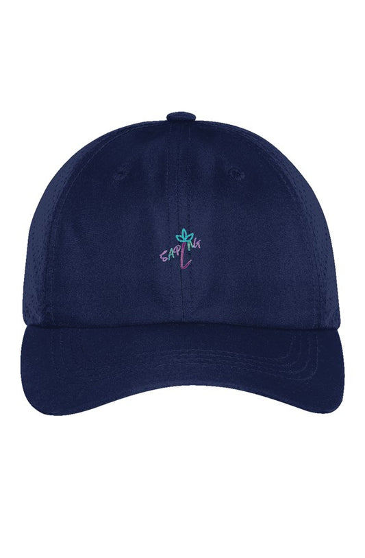 Perforated Performance Cap SAPLNG Logo