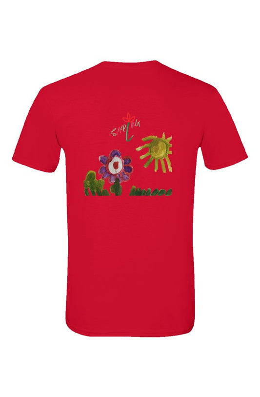 Soft Style T Shirt Kid Painting SAPLNG