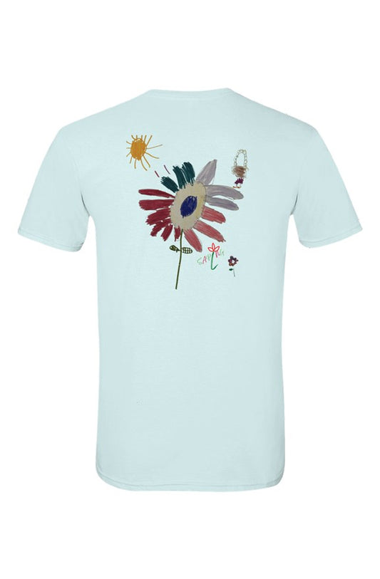 Soft Style T Shirt SAPLNG Kid Drawing 1
