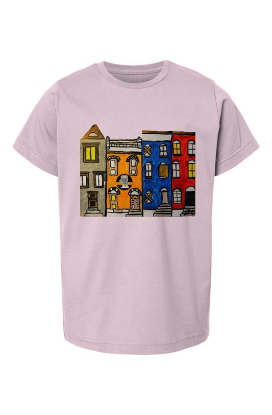 Youth Fine Jersey T-Shirt Baltimore is Home Circle Icon