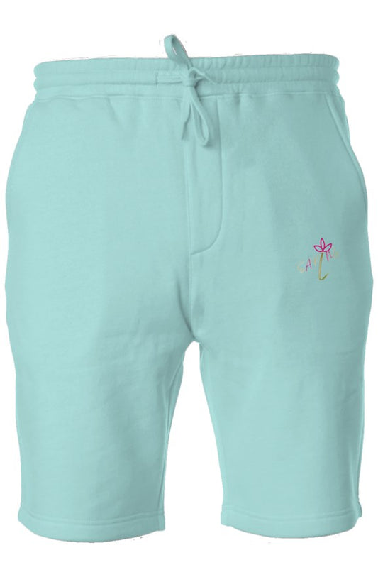 Pigment Dyed Fleece Shorts SAPLNG Logo